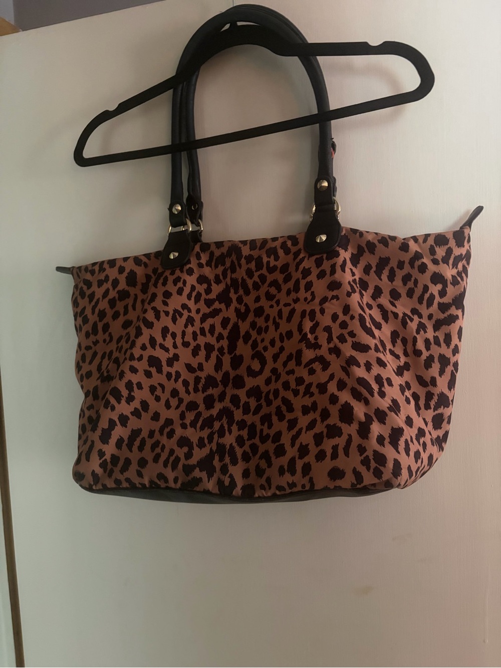 Betsey Johnson Leopard Print Tote - Picture 3 of 5